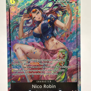 One Piece TCG - Nico Robin OP12-087 SR Alternate Art NM FRENLY BRICKS - Open 7 Days