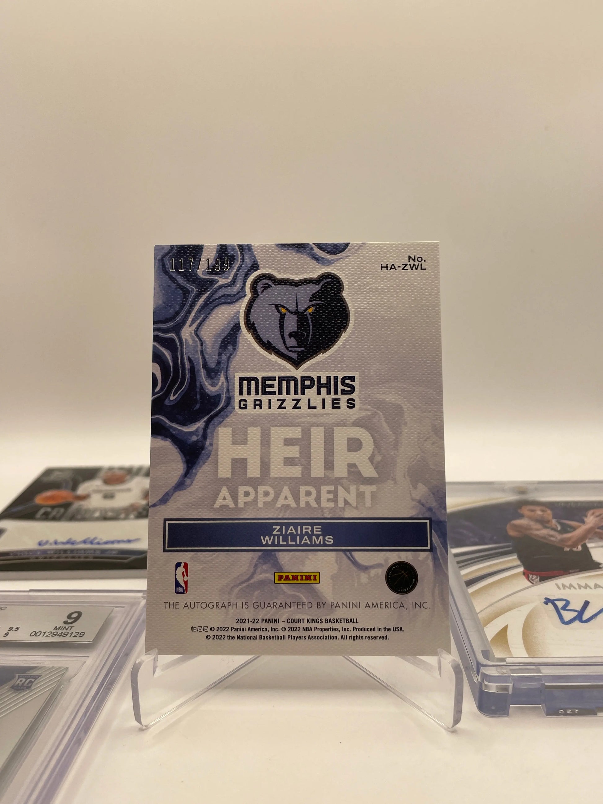 NBA Auto & Signed Memphis Grizzlies Sports card lot - Ja Morant +more (lot#38) FRENLY BRICKS - Open 7 Days