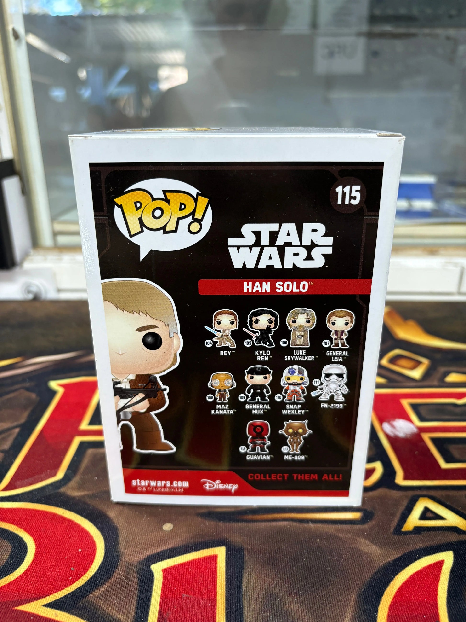 Funko Pop! Vinyl: Star Wars - Han Solo (w/ Bowcaster) - 2016 Summer Convention FRENLY BRICKS - Open 7 Days