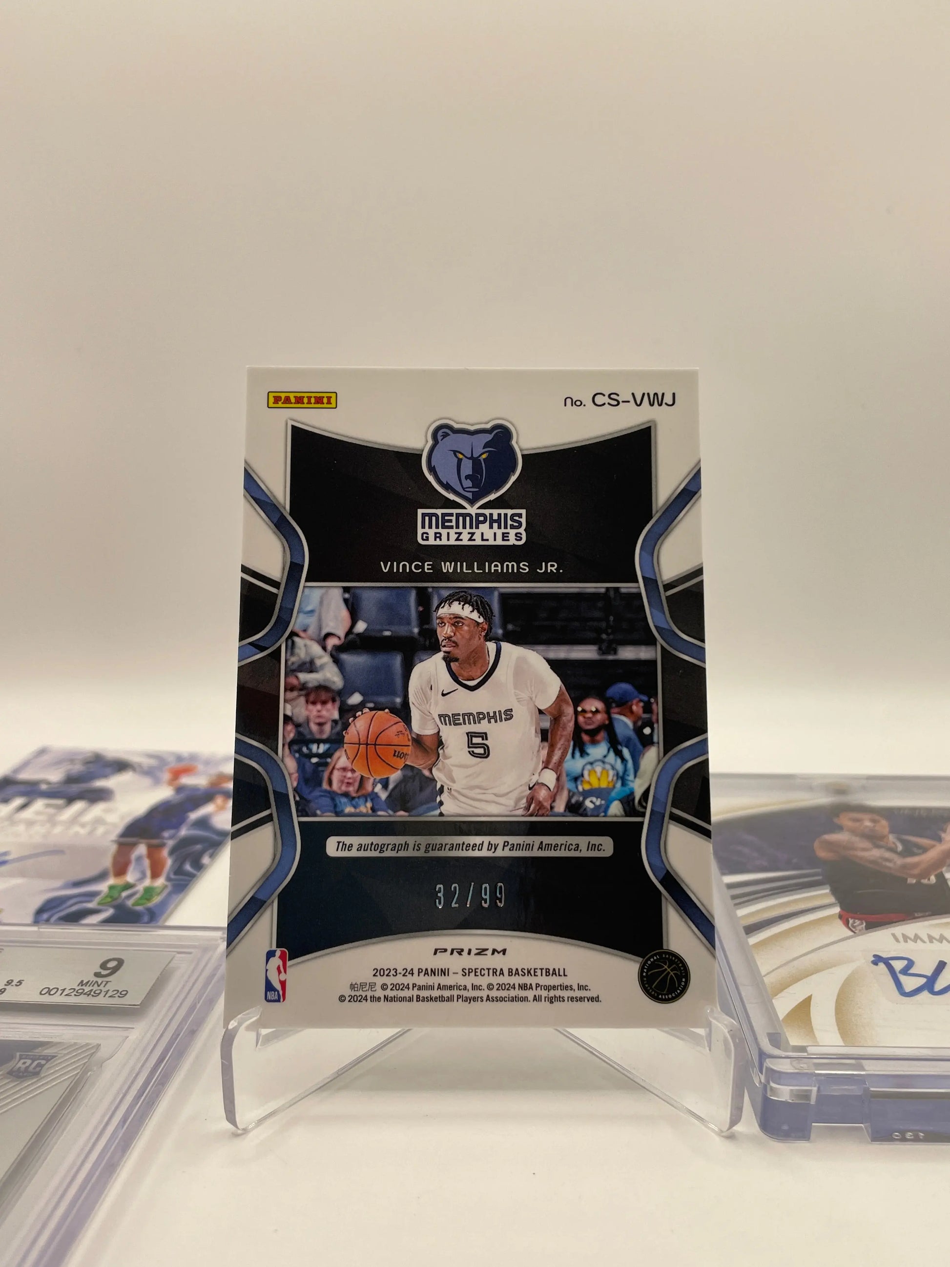NBA Auto & Signed Memphis Grizzlies Sports card lot - Ja Morant +more (lot#38) FRENLY BRICKS - Open 7 Days