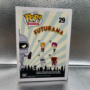 Funko POP Television - Futurama - Gold Bender (2015 Summer Convention Exclusive) FRENLY BRICKS - Open 7 Days