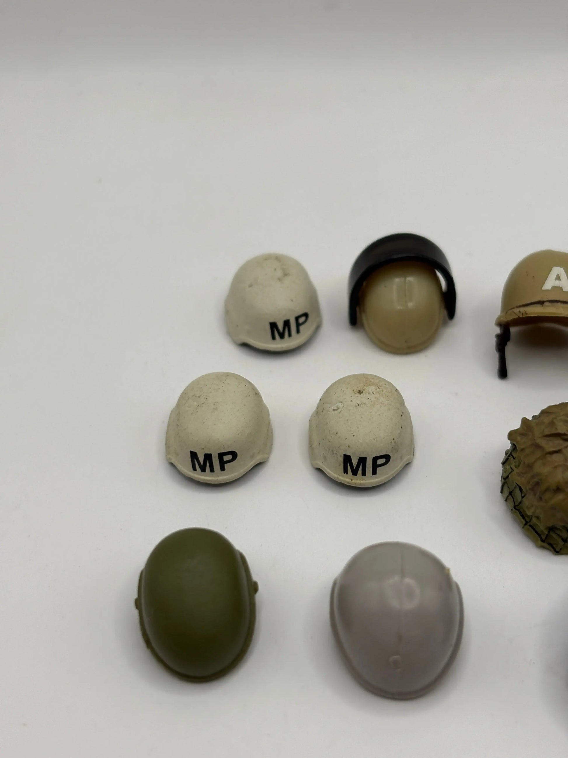 G.I.Joe Action Figure Mixed Helmet Lot Bundle Vintage / Newer FRENLY BRICKS - Open 7 Days