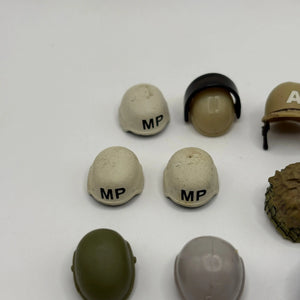 G.I.Joe Action Figure Mixed Helmet Lot Bundle Vintage / Newer FRENLY BRICKS - Open 7 Days