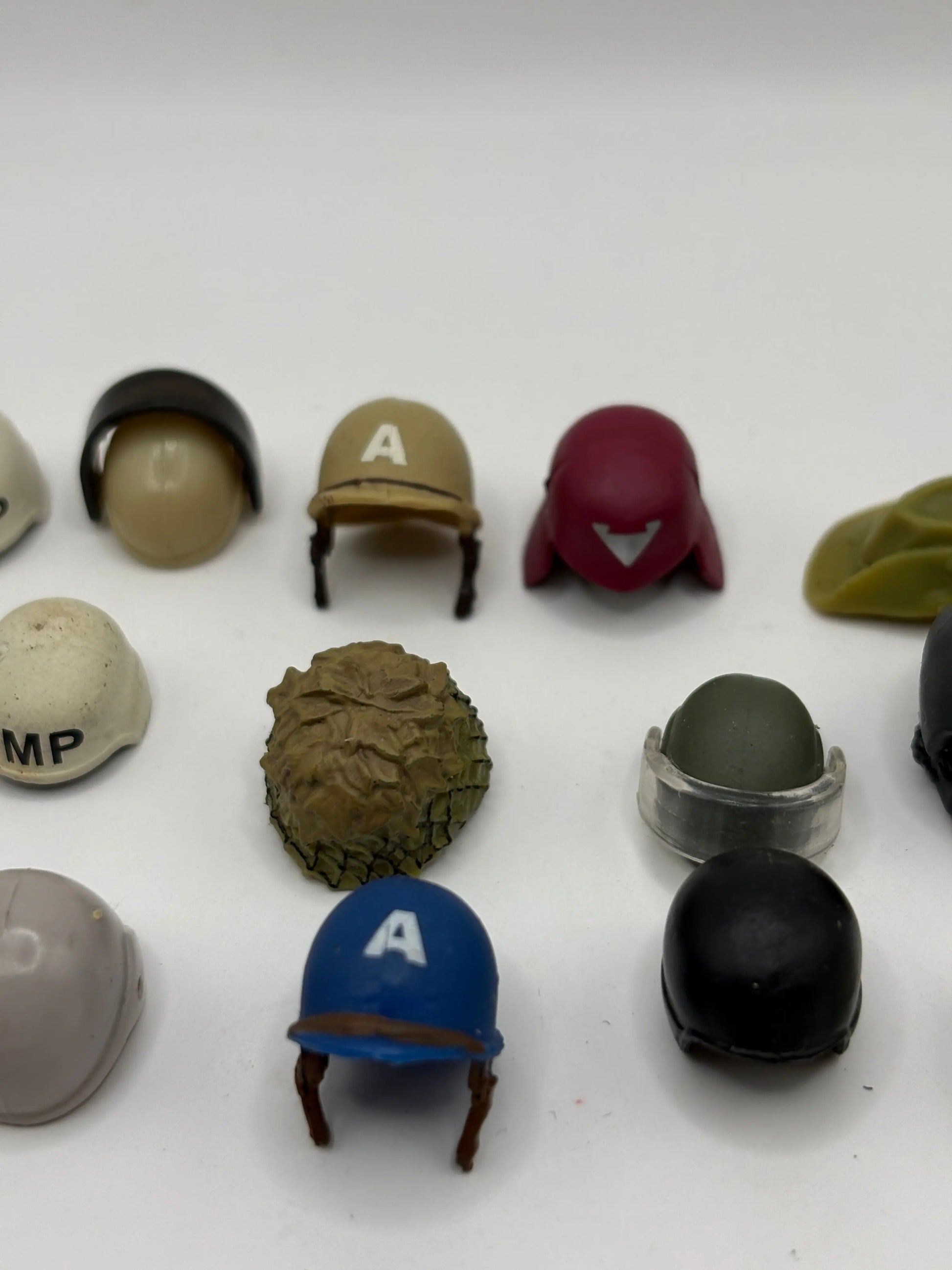G.I.Joe Action Figure Mixed Helmet Lot Bundle Vintage / Newer FRENLY BRICKS - Open 7 Days