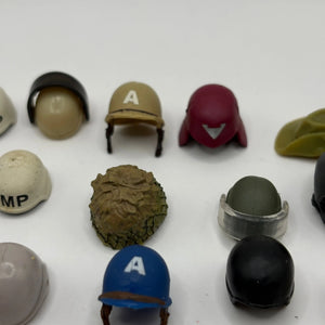 G.I.Joe Action Figure Mixed Helmet Lot Bundle Vintage / Newer FRENLY BRICKS - Open 7 Days