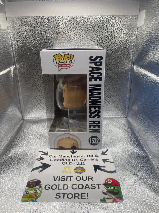 Funko POP! TV: Ren & Stimpy - Space Madness Ren #1532 FRENLY BRICKS - Open 7 Days