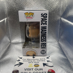 Funko POP! TV: Ren & Stimpy - Space Madness Ren #1532 FRENLY BRICKS - Open 7 Days