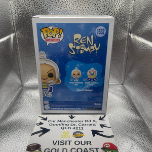 Funko POP! TV: Ren & Stimpy - Space Madness Ren #1532 FRENLY BRICKS - Open 7 Days