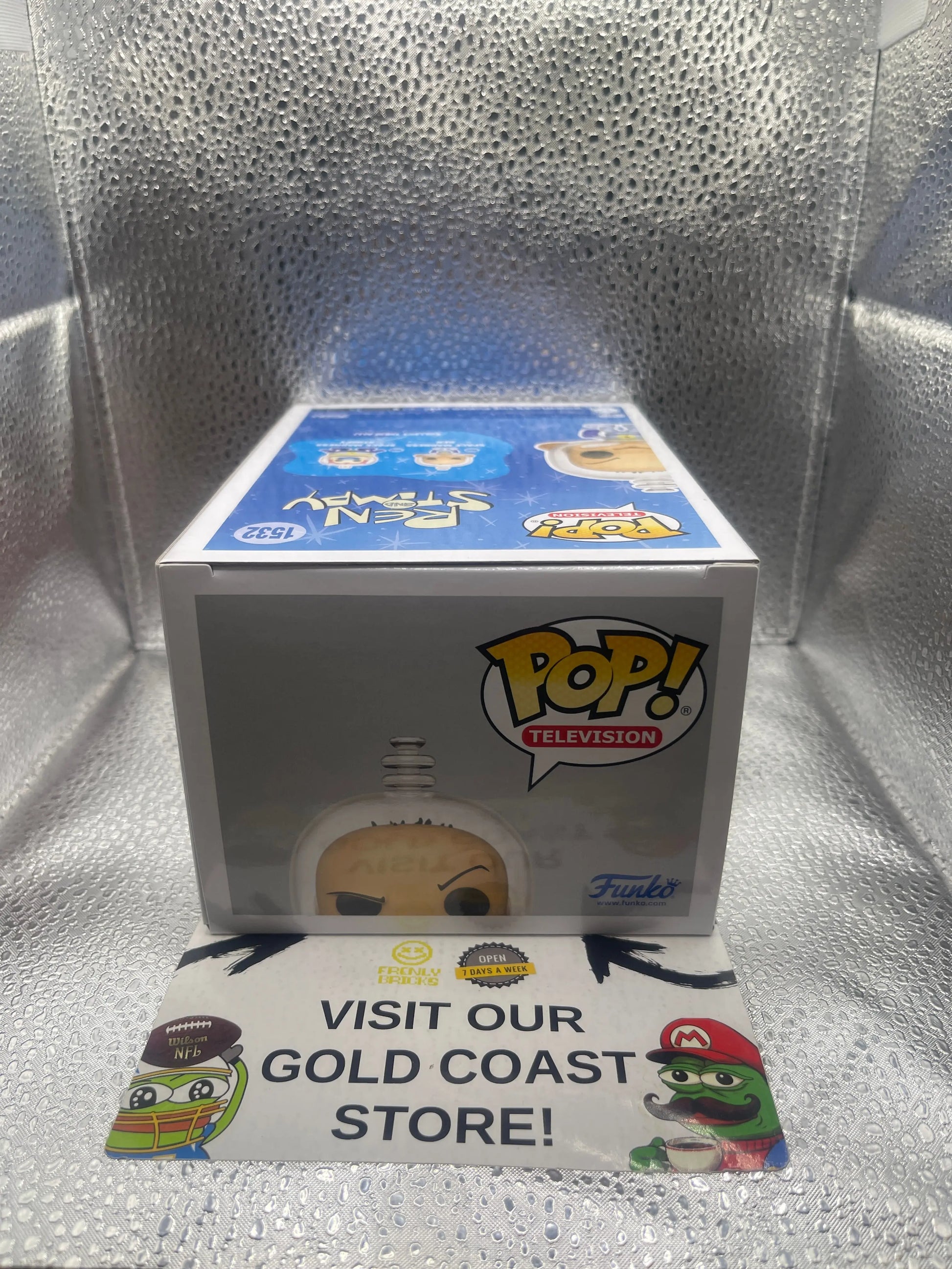 Funko POP! TV: Ren & Stimpy - Space Madness Ren #1532 FRENLY BRICKS - Open 7 Days