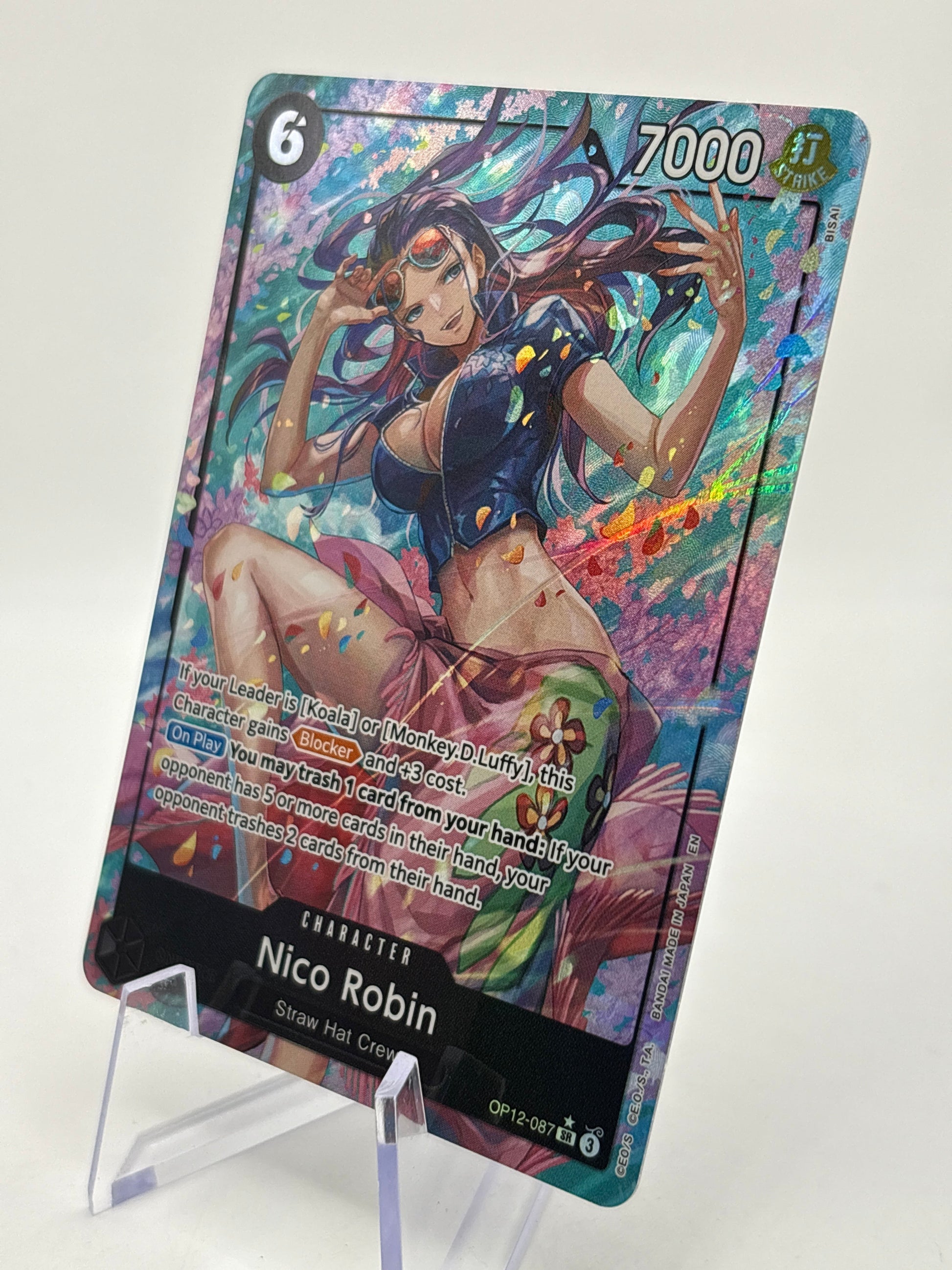 One Piece TCG - Nico Robin OP12-087 SR Alternate Art NM FRENLY BRICKS - Open 7 Days