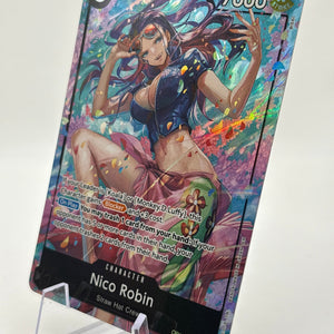 One Piece TCG - Nico Robin OP12-087 SR Alternate Art NM FRENLY BRICKS - Open 7 Days