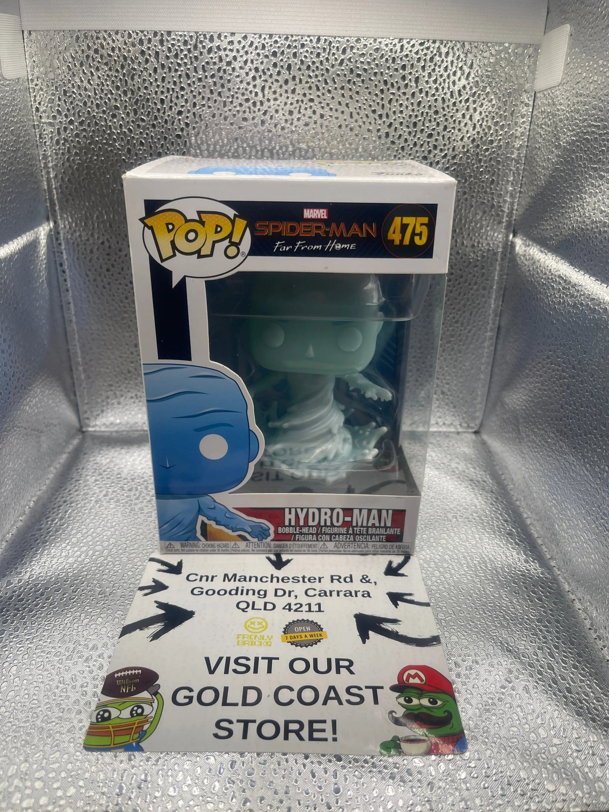 Funko POP! Spider-Man Far From Home Hydro-Man 475 FRENLY BRICKS - Open 7 Days