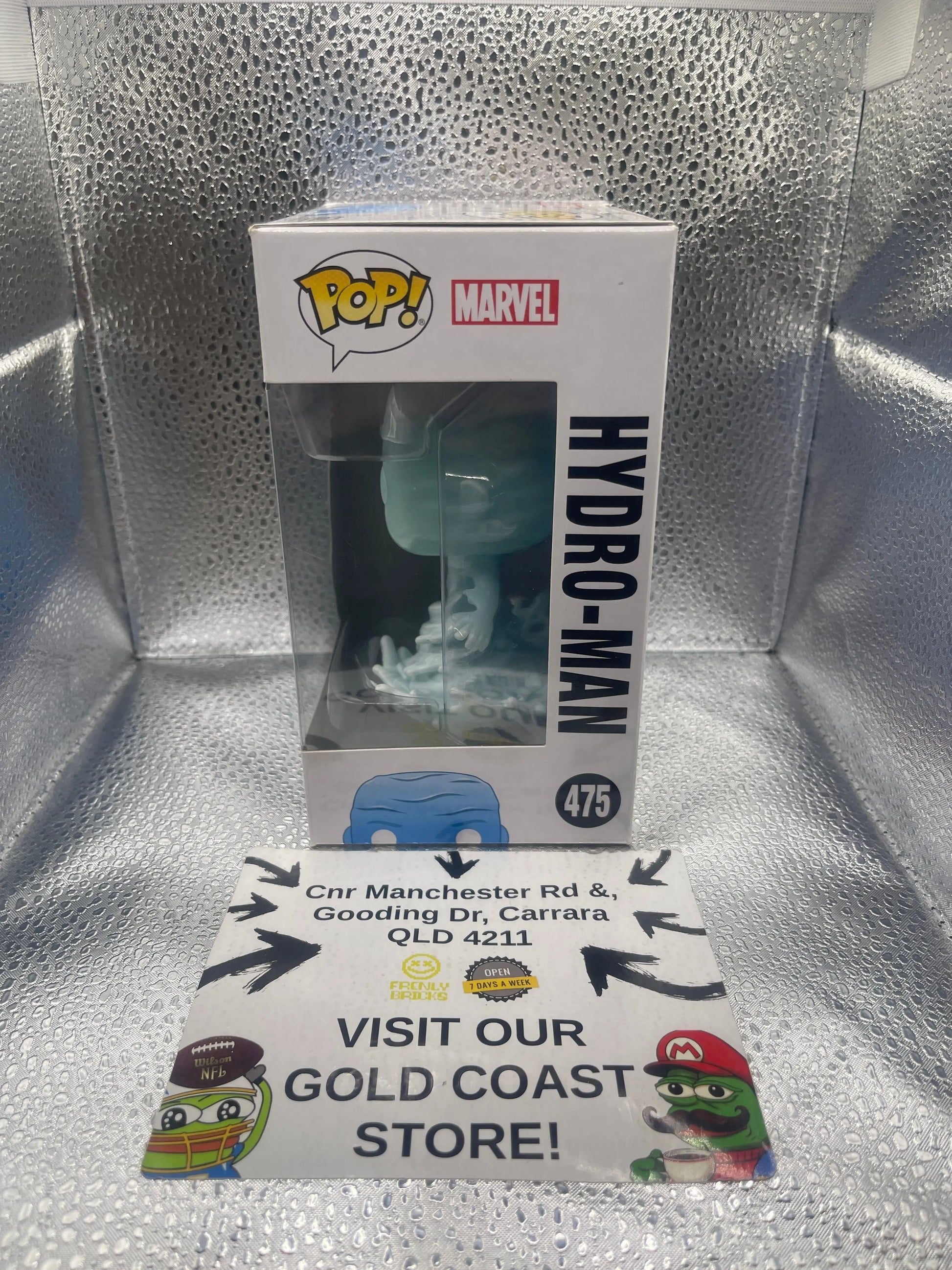 Funko POP! Spider-Man Far From Home Hydro-Man 475 FRENLY BRICKS - Open 7 Days