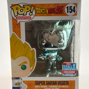 Funko POP! Animation Dragon Ball Z #154 Super Saiyan Vegeta 2018 Fall Con Exclusive FRENLY BRICKS - Open 7 Days