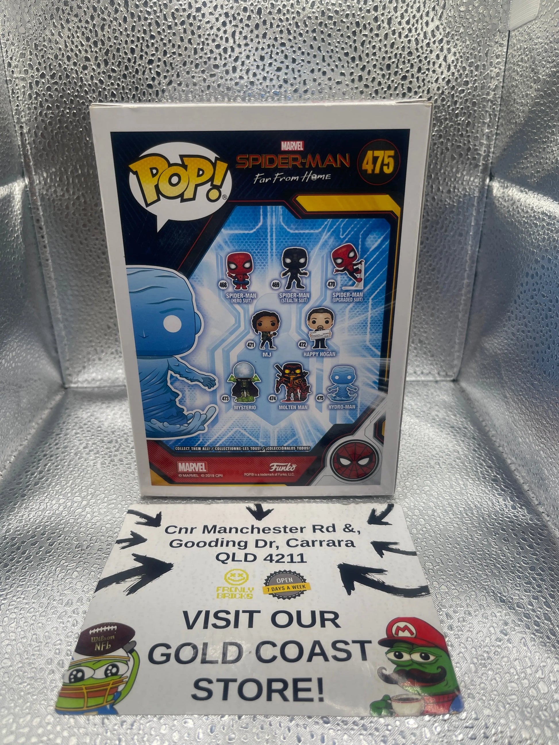 Funko POP! Spider-Man Far From Home Hydro-Man 475 FRENLY BRICKS - Open 7 Days