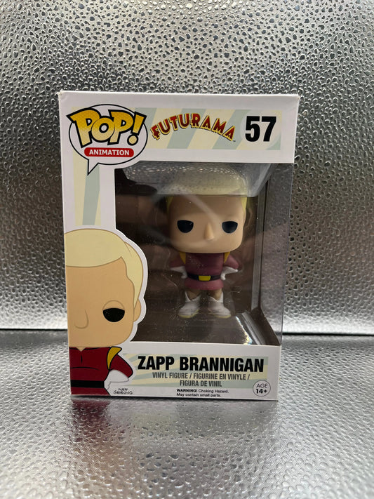 Funko POP Television - Futurama - Zapp Brannigan #57 FRENLY BRICKS - Open 7 Days