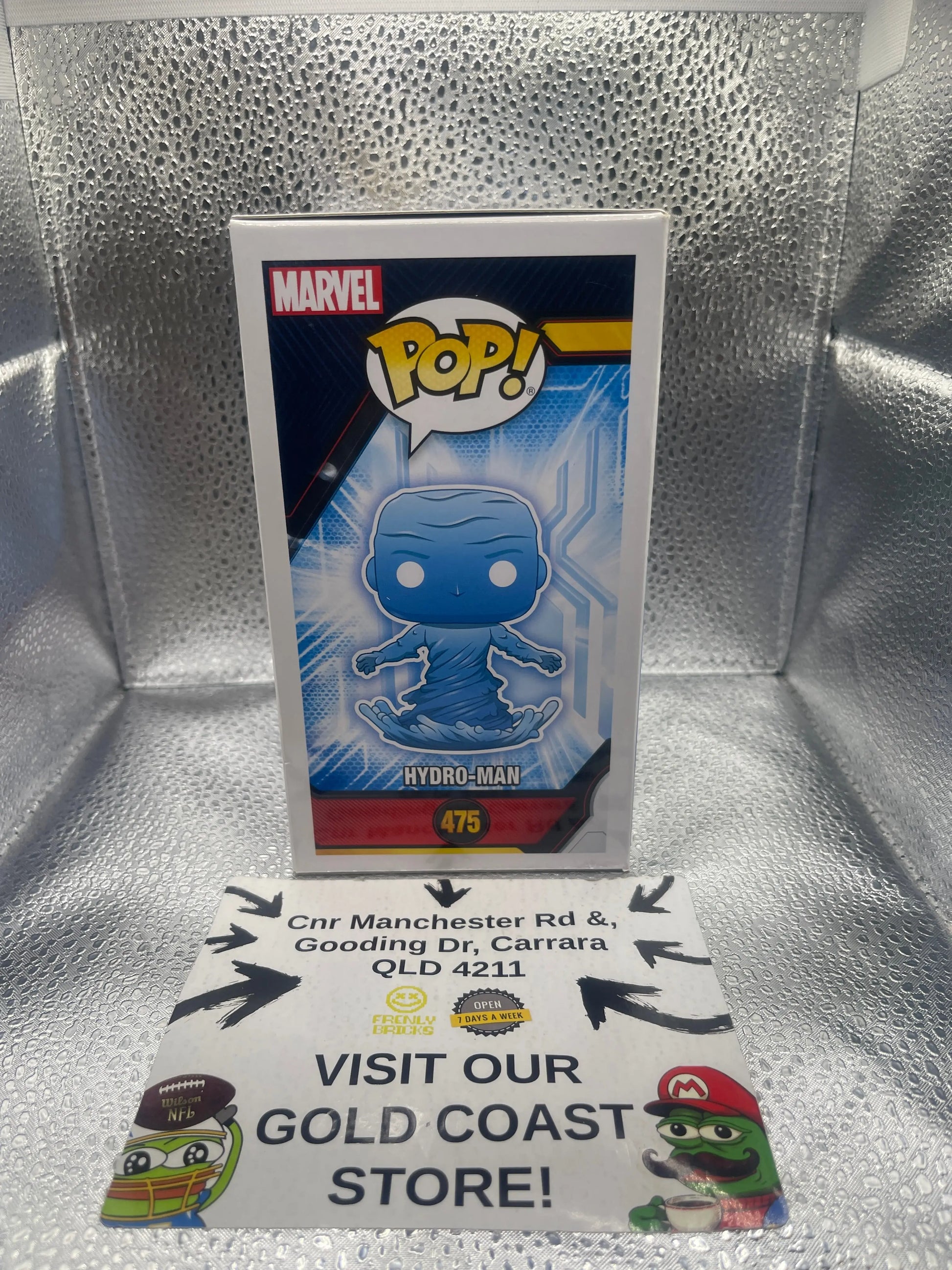 Funko POP! Spider-Man Far From Home Hydro-Man 475 FRENLY BRICKS - Open 7 Days