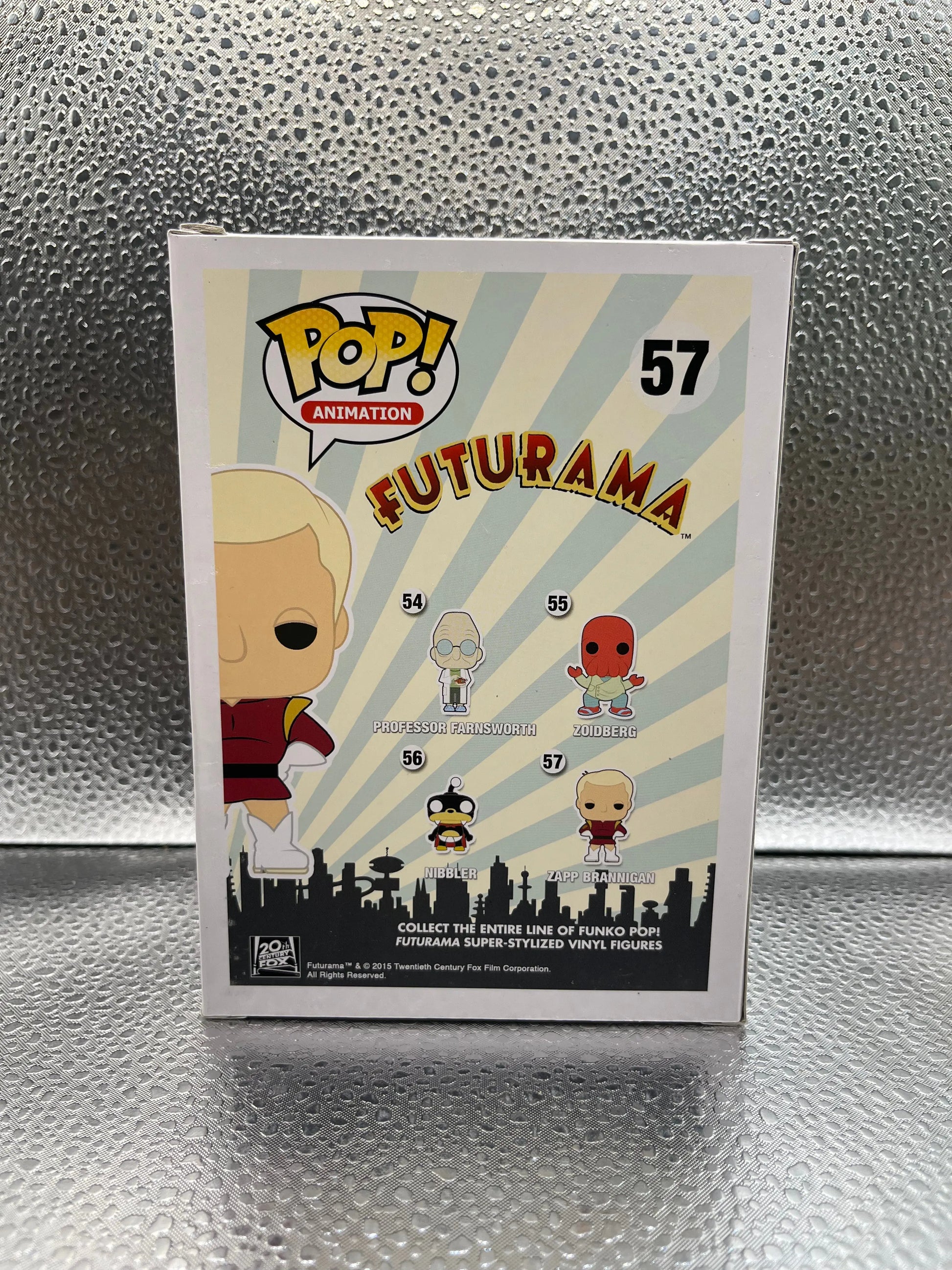 Funko POP Television - Futurama - Zapp Brannigan #57 FRENLY BRICKS - Open 7 Days