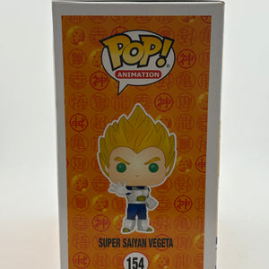 Funko POP! Animation Dragon Ball Z #154 Super Saiyan Vegeta 2018 Fall Con Exclusive FRENLY BRICKS - Open 7 Days