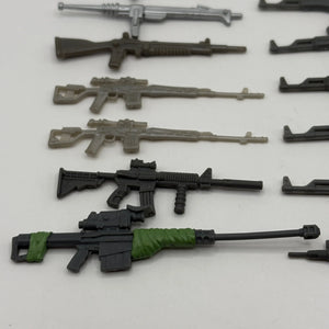 1980s 1990s G.I.Joe Action Figure Weapon Mixed Lot Grey / Silver bulk FRENLY BRICKS - Open 7 Days