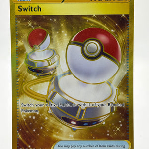 Pokemon TCG MEW 151 - Switch 206/165 Gold Hyper Rare Full Art NM FRENLY BRICKS - Open 7 Days