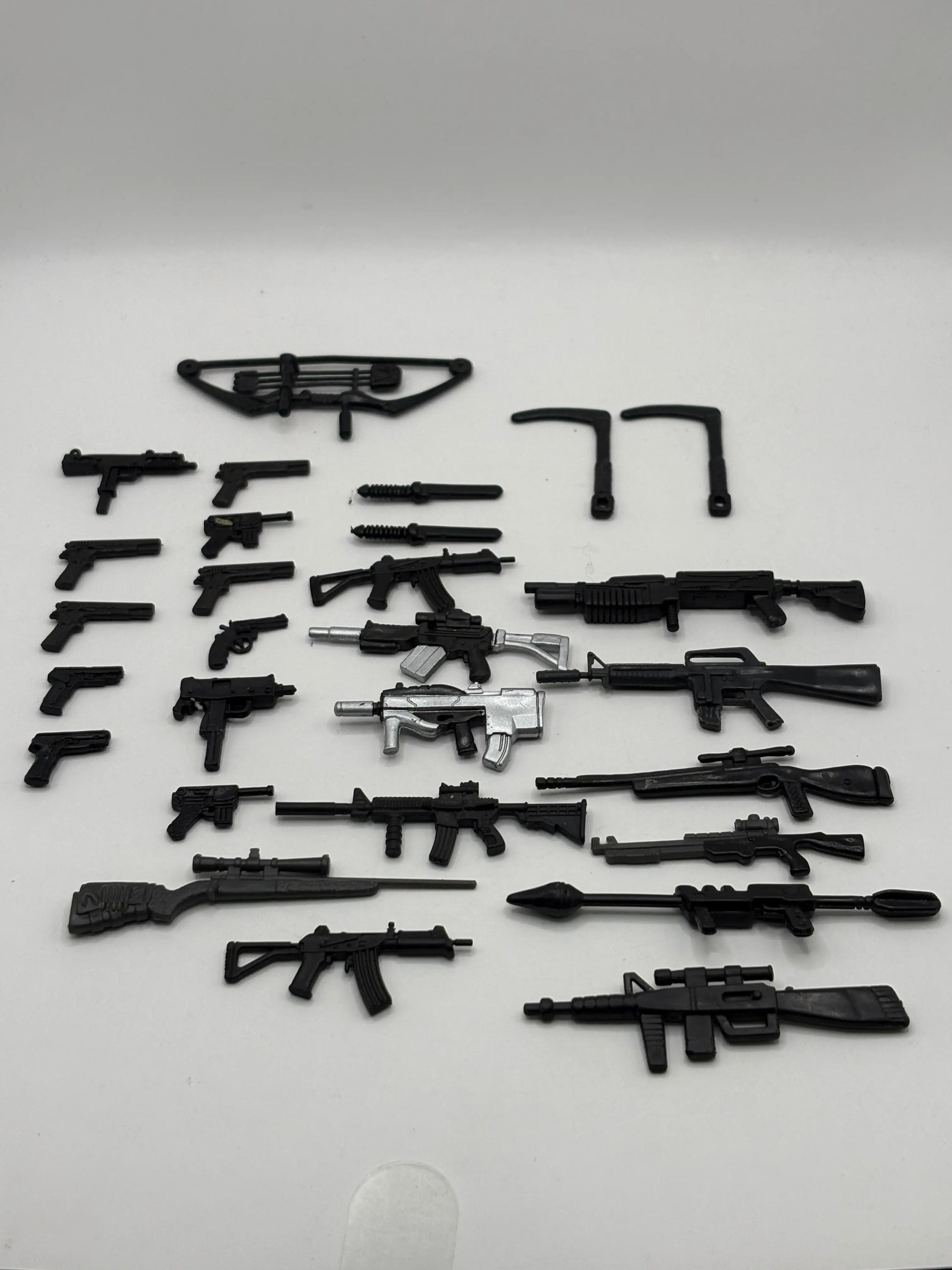 1980s 1990s G.I.Joe Action Figure Weapon Mixed Lot Black Small Big bulk FRENLY BRICKS - Open 7 Days