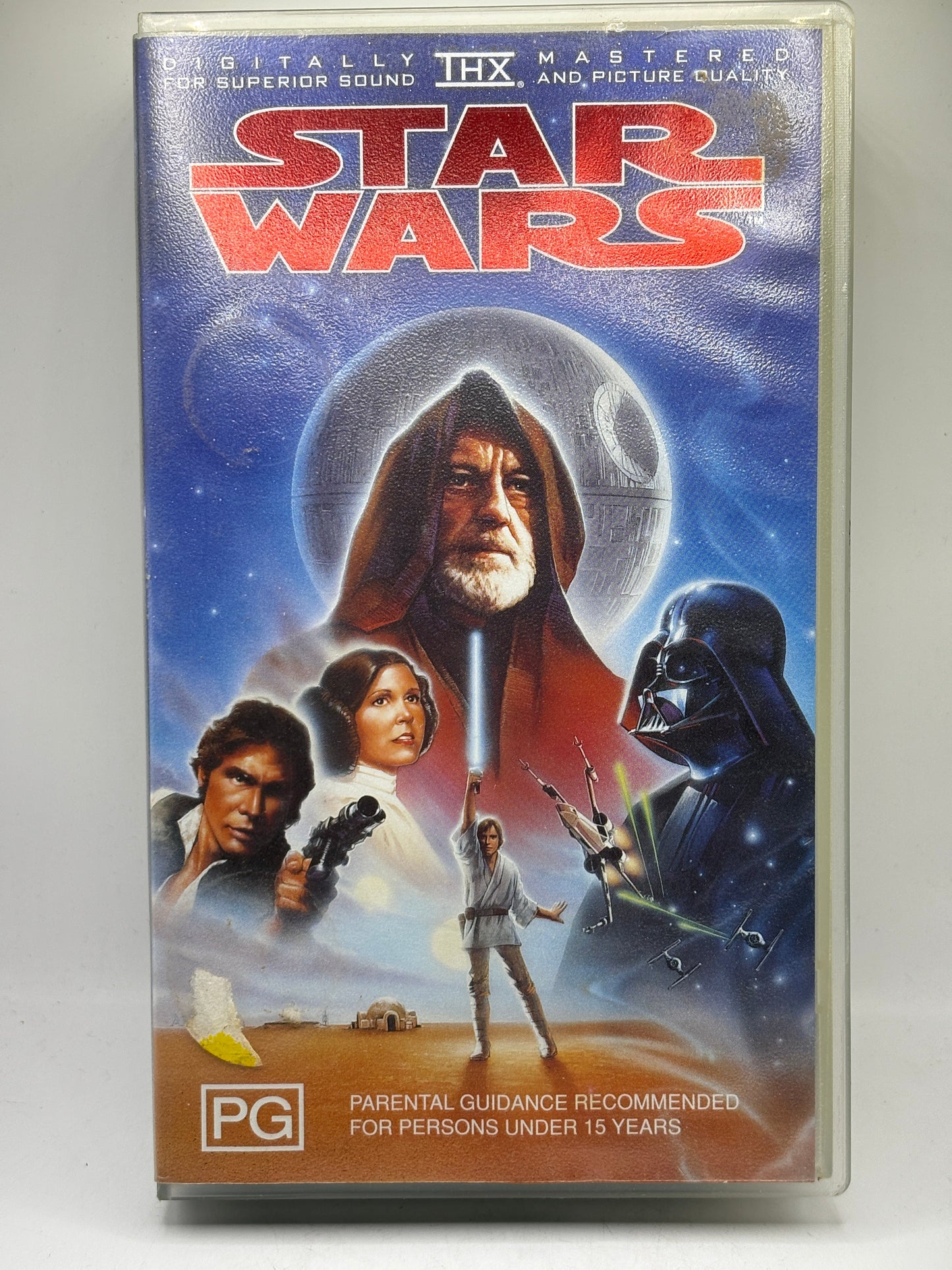 1977 Star Wars A New Hope VHS Release FRENLY BRICKS - Open 7 Days