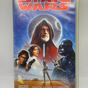1977 Star Wars A New Hope VHS Release FRENLY BRICKS - Open 7 Days