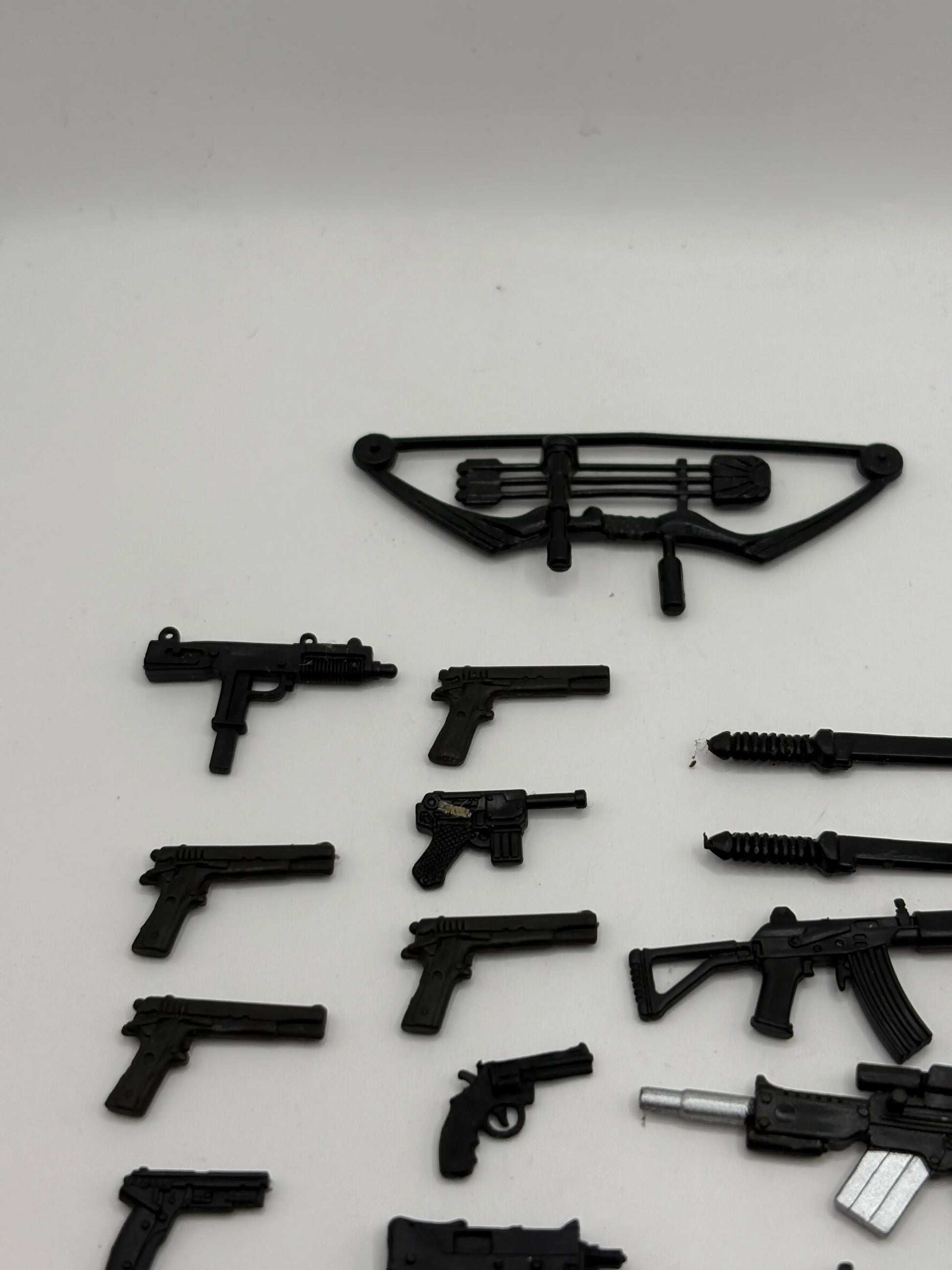 1980s 1990s G.I.Joe Action Figure Weapon Mixed Lot Black Small Big bulk FRENLY BRICKS - Open 7 Days