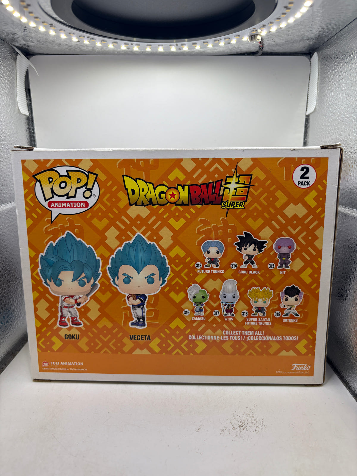 Funko POP! Animation Dragon Ball Super 2 Pack Goku & Vegeta Baseball SE image 3