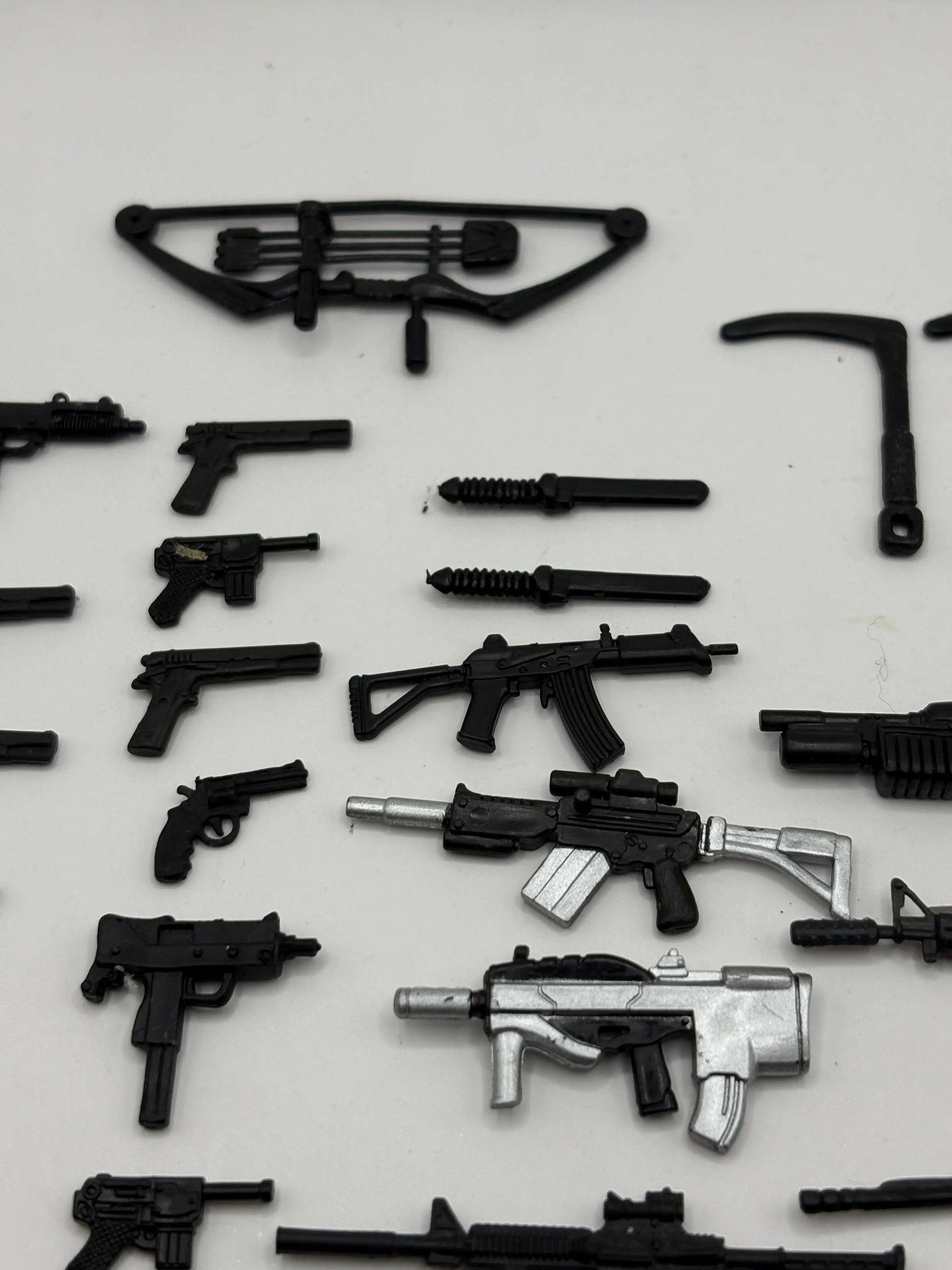 1980s 1990s G.I.Joe Action Figure Weapon Mixed Lot Black Small Big bulk FRENLY BRICKS - Open 7 Days