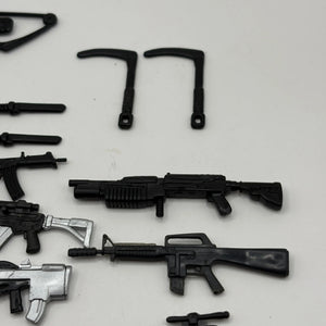 1980s 1990s G.I.Joe Action Figure Weapon Mixed Lot Black Small Big bulk FRENLY BRICKS - Open 7 Days