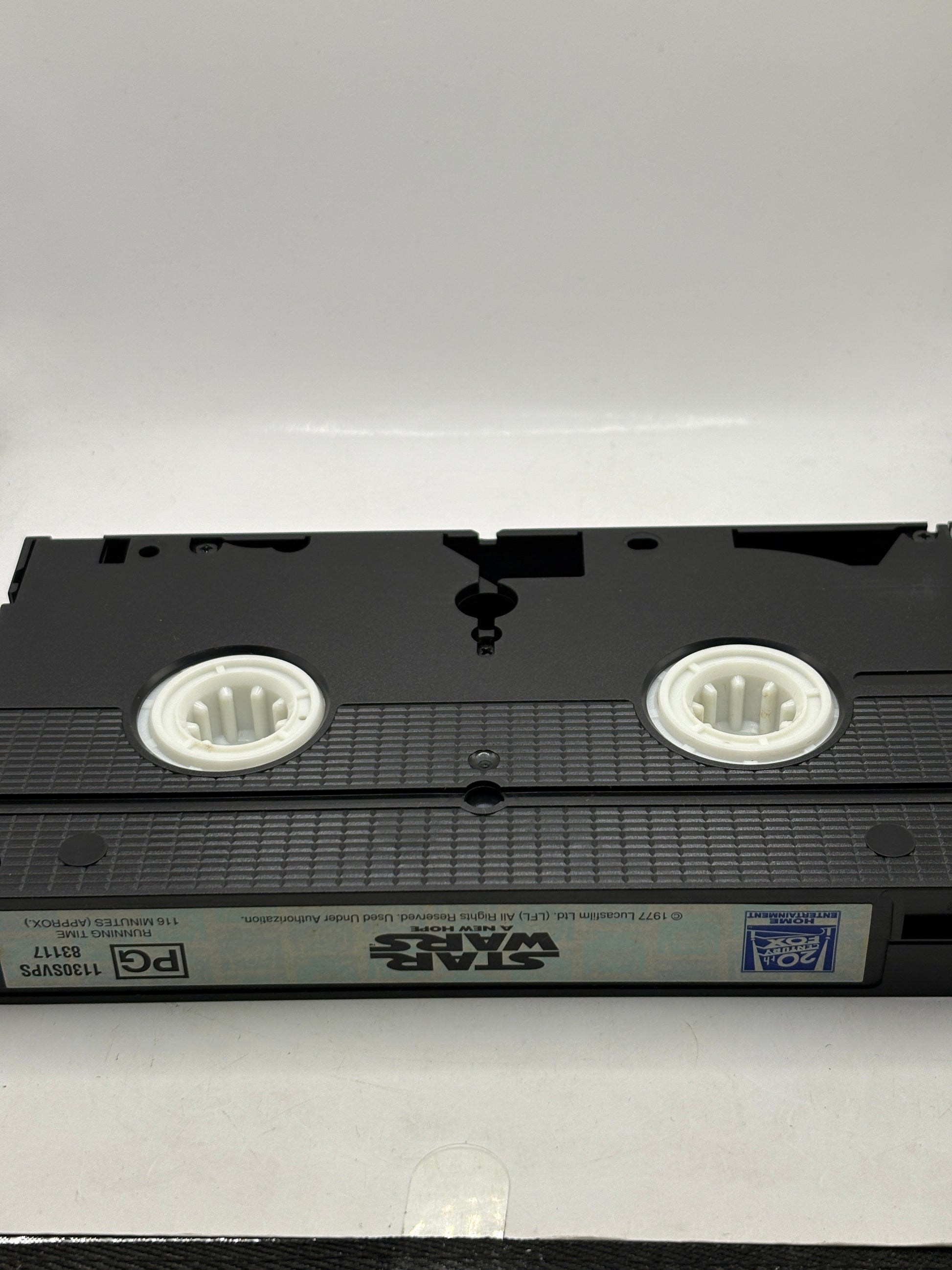 1977 Star Wars A New Hope VHS Release FRENLY BRICKS - Open 7 Days
