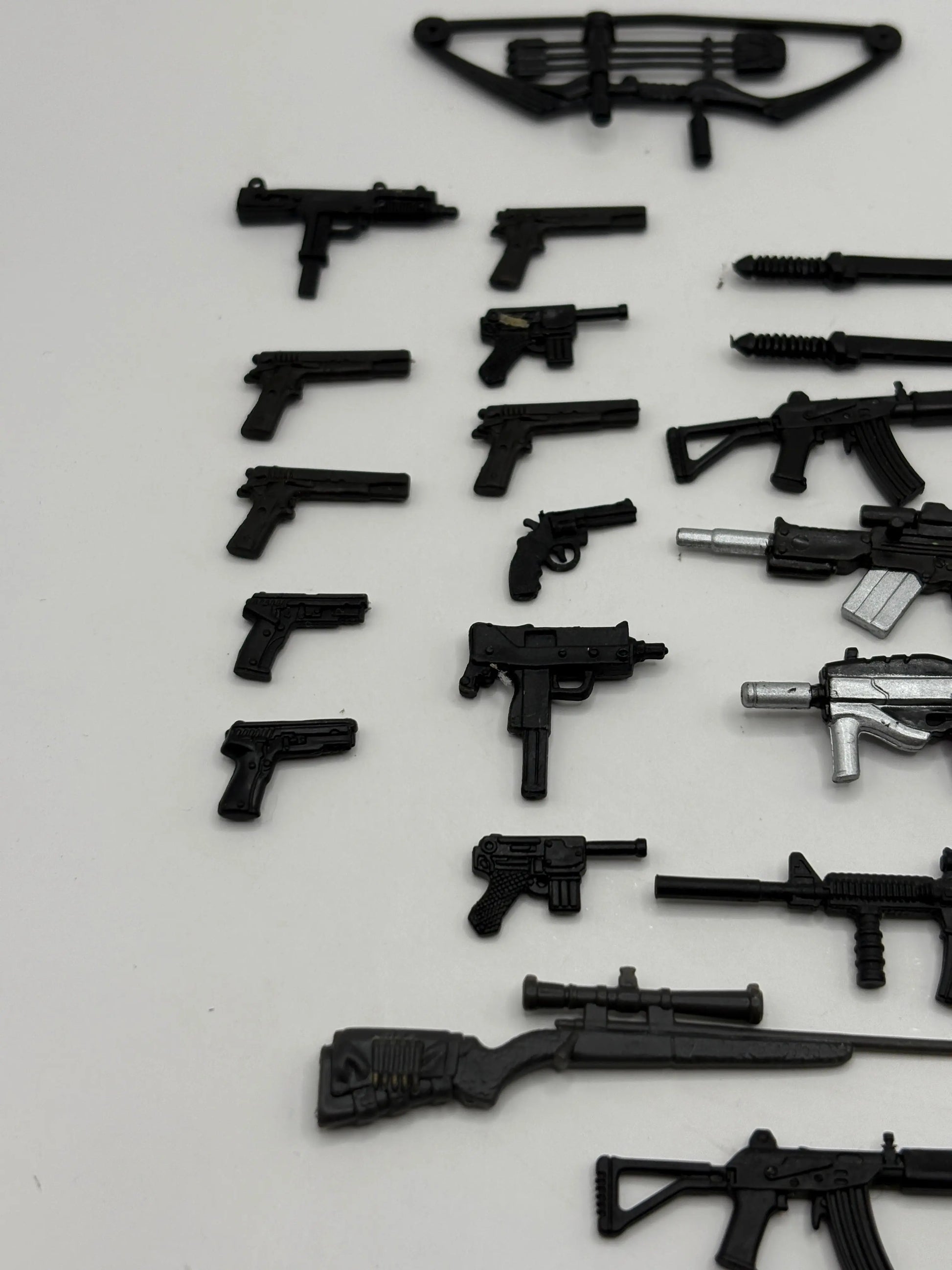 1980s 1990s G.I.Joe Action Figure Weapon Mixed Lot Black Small Big bulk FRENLY BRICKS - Open 7 Days