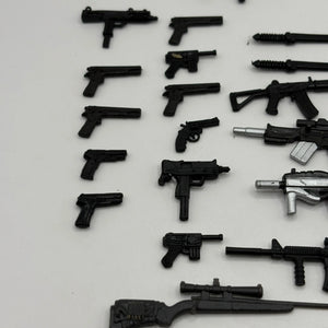 1980s 1990s G.I.Joe Action Figure Weapon Mixed Lot Black Small Big bulk FRENLY BRICKS - Open 7 Days
