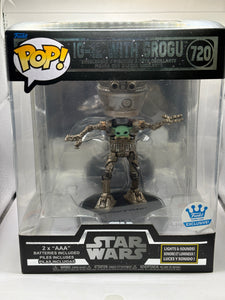 Funko POP! Star Wars IG-12 With Grogu #720 Lights & Sounds Funko Exclusive