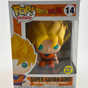 Funko POP! Animation Dragon Ball Z #14 Super Saiyan Goku Glow Vinyl Figure FRENLY BRICKS - Open 7 Days