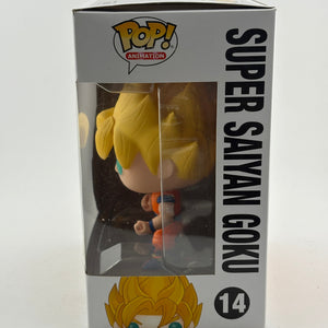 Funko POP! Animation Dragon Ball Z #14 Super Saiyan Goku Glow Vinyl Figure FRENLY BRICKS - Open 7 Days
