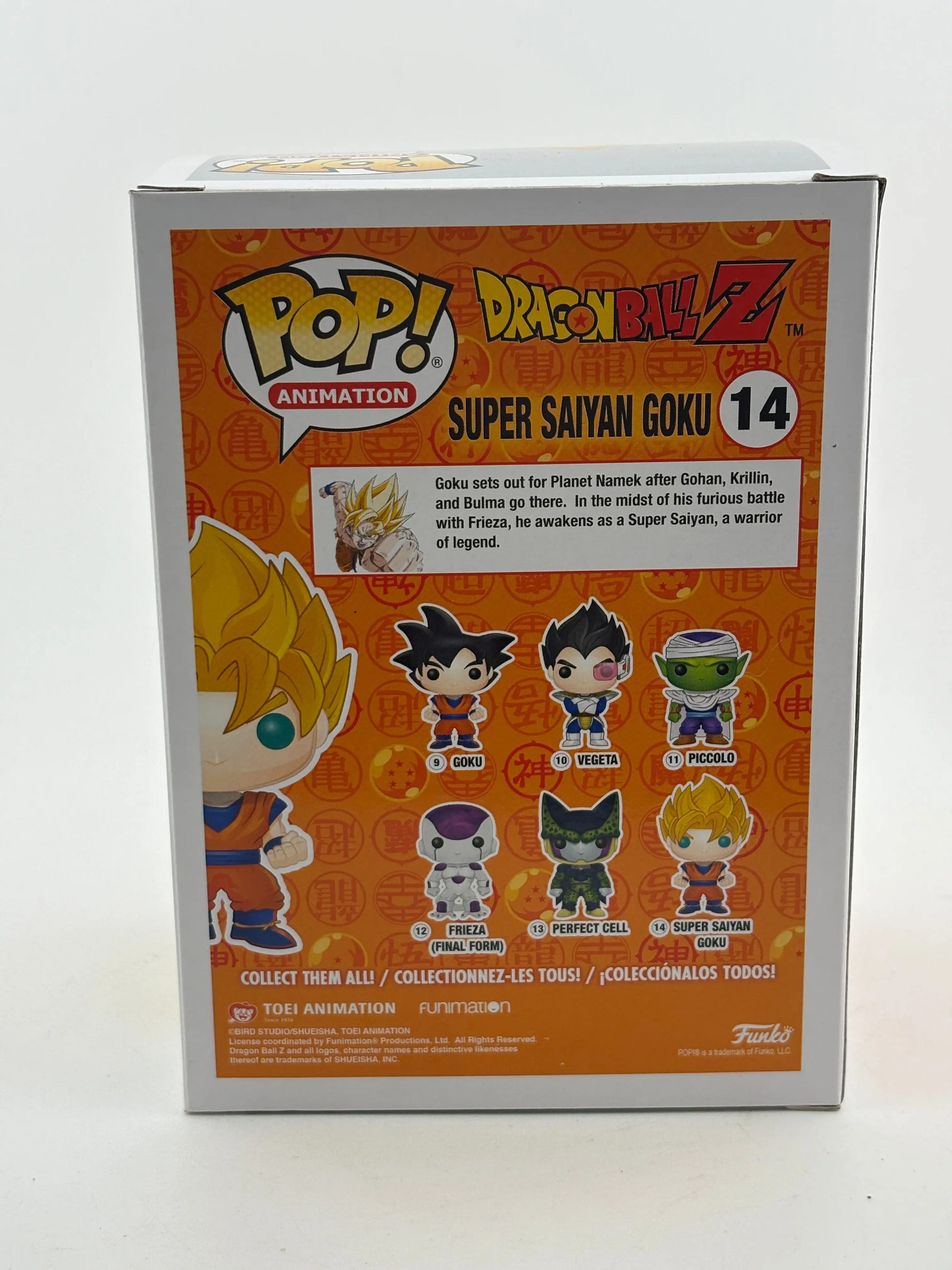 Funko POP! Animation Dragon Ball Z #14 Super Saiyan Goku Glow Vinyl Figure FRENLY BRICKS - Open 7 Days image 3