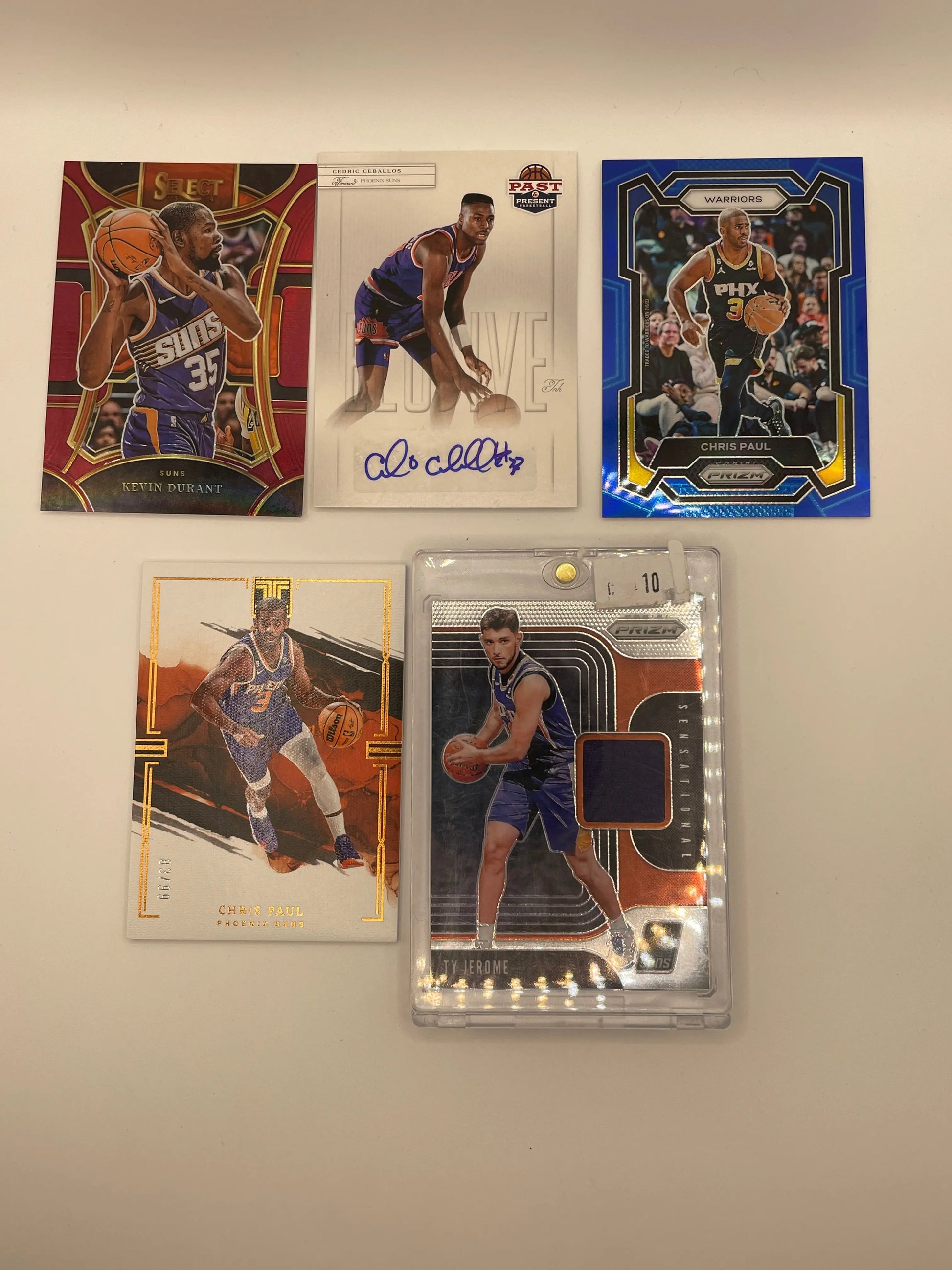 NBA Auto & Patch Phoenix Suns sports card lot - Chris Paul + more (lot#40) FRENLY BRICKS - Open 7 Days