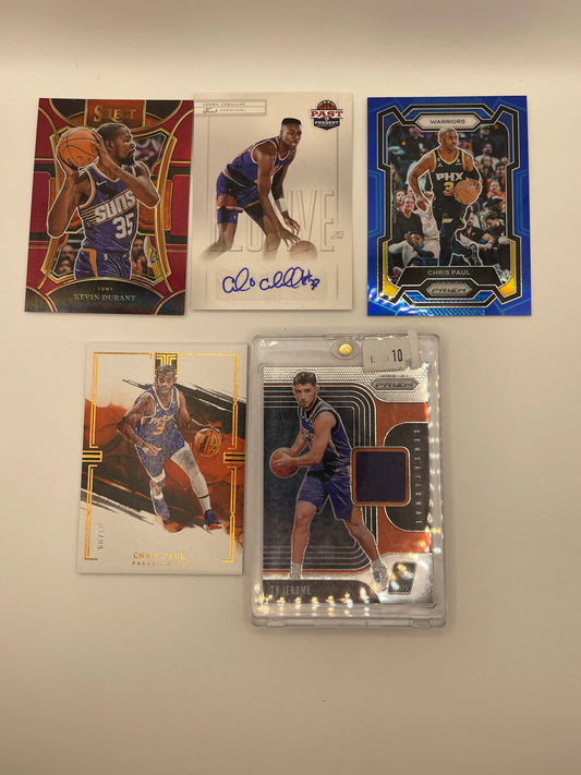 NBA Auto & Patch Phoenix Suns sports card lot - Chris Paul + more (lot#40) FRENLY BRICKS - Open 7 Days