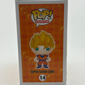 Funko POP! Animation Dragon Ball Z #14 Super Saiyan Goku Glow Vinyl Figure FRENLY BRICKS - Open 7 Days