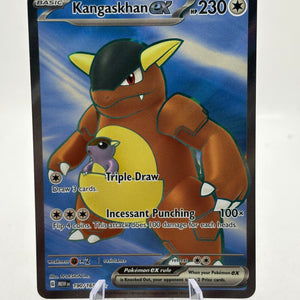 Pokemon TCG 151 MEW - Kangaskhan EX 190/165 Full Art LP FRENLY BRICKS - Open 7 Days