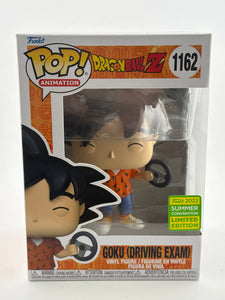 Funko POP! Animation Dragon Ball Z #1162 Goku (Driving Exam) 2022 Summer Con Limited