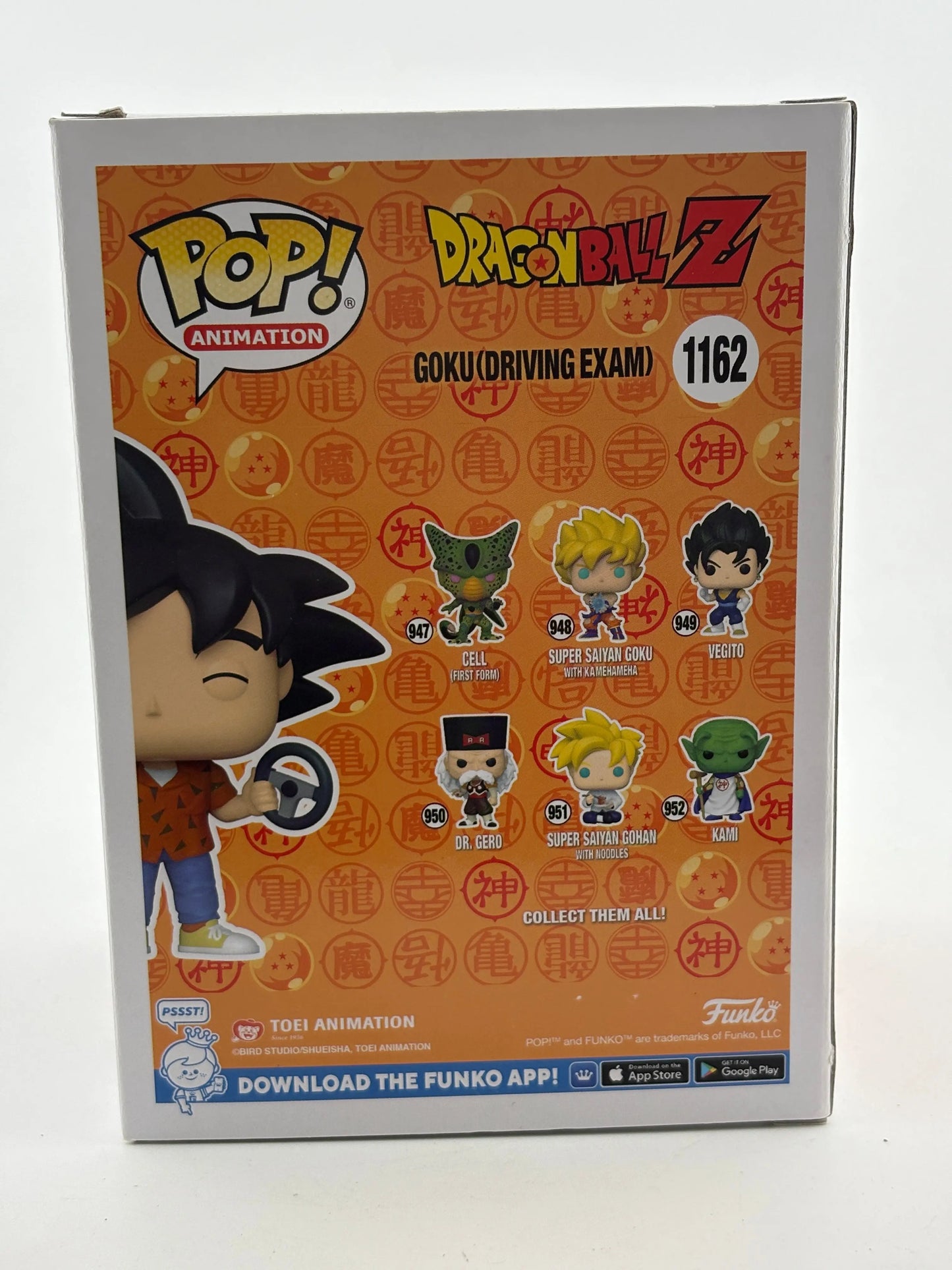 Funko POP! Animation Dragon Ball Z #1162 Goku (Driving Exam) 2022 Summer Con Limited FRENLY BRICKS - Open 7 Days