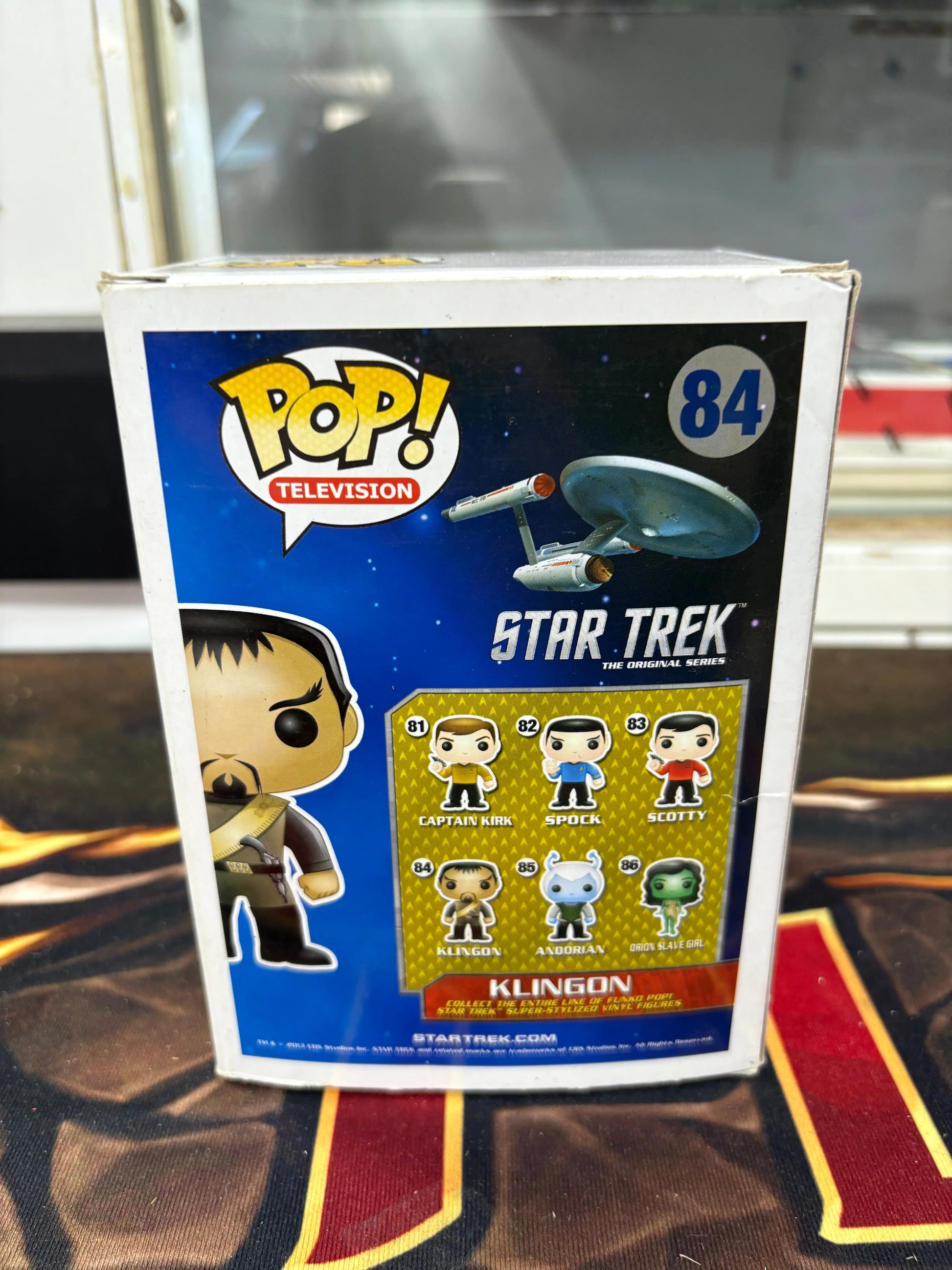 Funko Pop Star Trek Original Series KLINGON 84 Vinyl Figure TV FRENLY BRICKS - Open 7 Days
