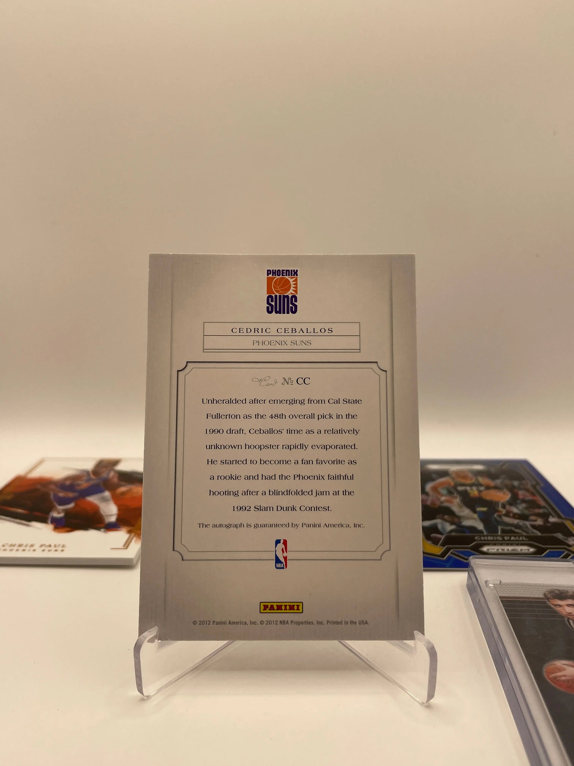 NBA Auto & Patch Phoenix Suns sports card lot - Chris Paul + more (lot#40) FRENLY BRICKS - Open 7 Days