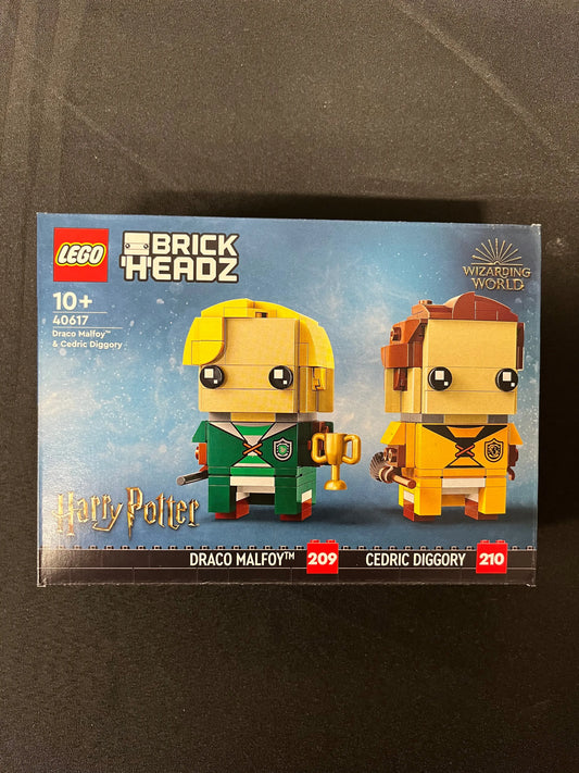 LEGO BrickheadZ - Harry Potter - Draco Malfoy #209 Cedric Diggory #210 40617 FRENLY BRICKS - Open 7 Days