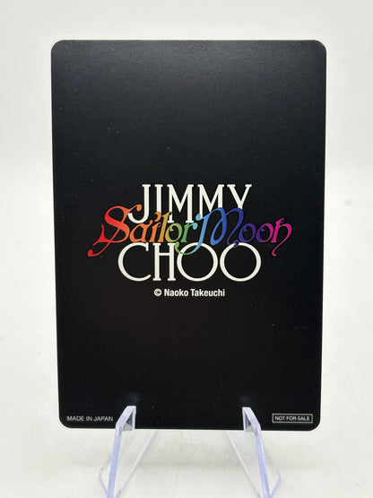JIMMY CHOO x SAILOR MOON Collector Card Mercury Novelty JC-02 N (1) FRENLY BRICKS - Open 7 Days
