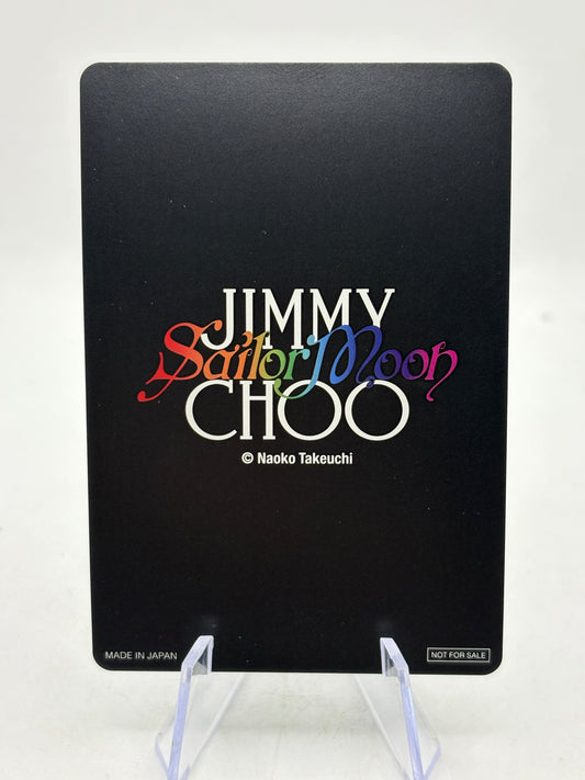 JIMMY CHOO x SAILOR MOON Collector Card Mercury Novelty JC-02 N (1) FRENLY BRICKS - Open 7 Days